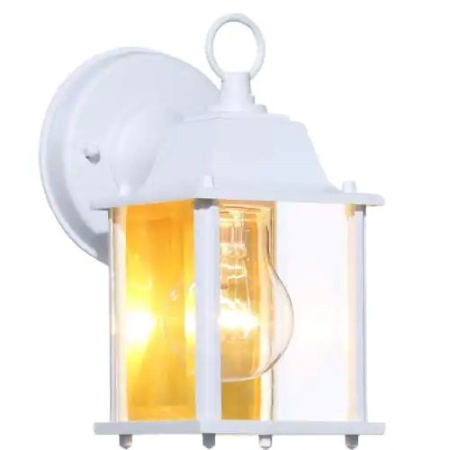 Picture of 250399 8.5 in. White Decorative Outdoor Coach Lantern