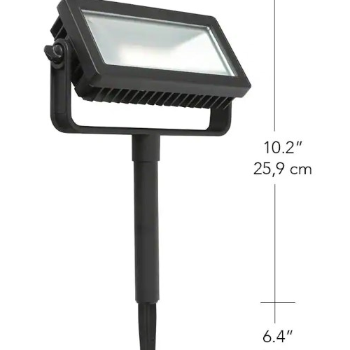 Black Low Voltage LED Landscape Flood Light - #2C477