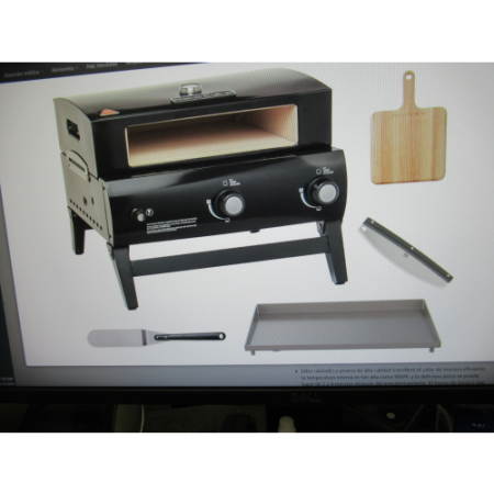 Picture of O-AJLNBDF-O-000 Original Series Portable Gas Pizza Oven and Griddle Combo
