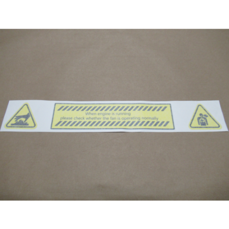 Picture of 7000070600 WARNING DECALS