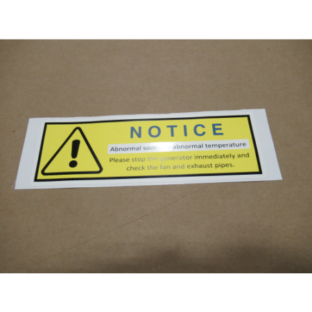 Picture of 7000071900 Top Cover WARNING DECALS